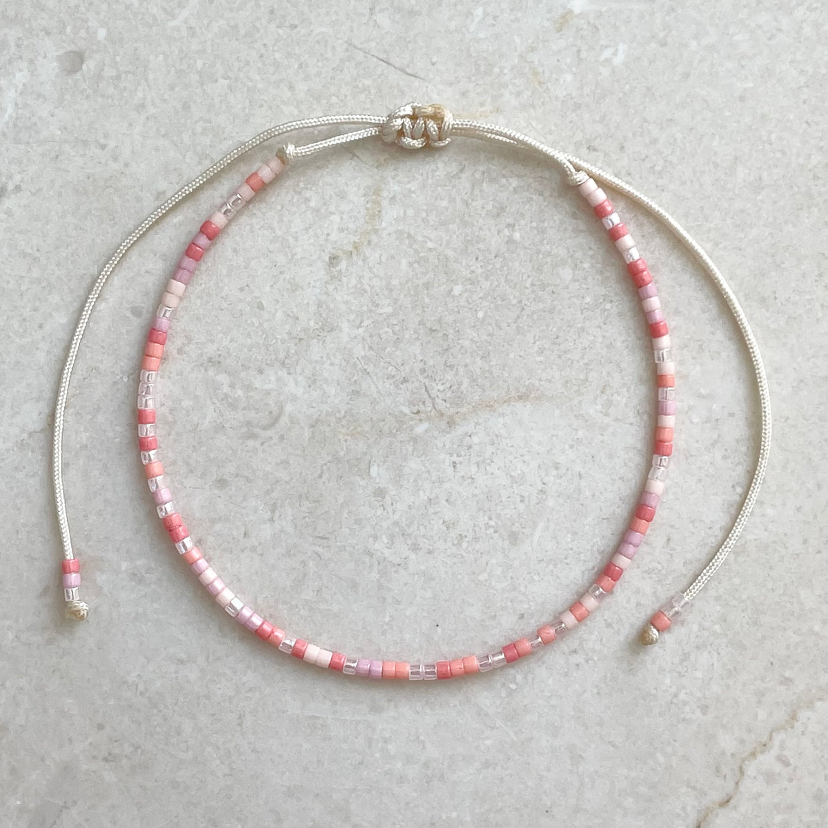 Delica Armband -  Pink Mix